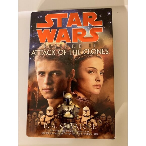 Star Wars Episode II:‎ Attack of the Clones R. A. Salvatore Hardcover - Picture 5 of 11